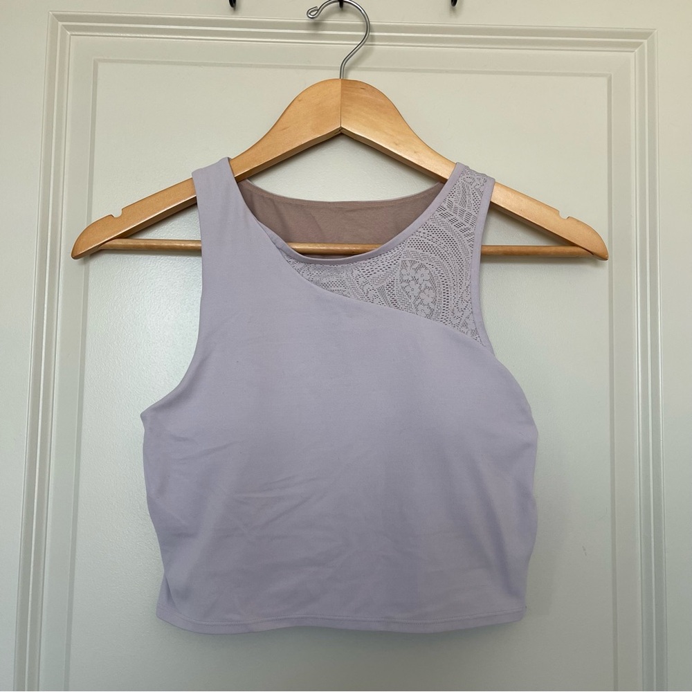 Athleta Conscious Crop Lace